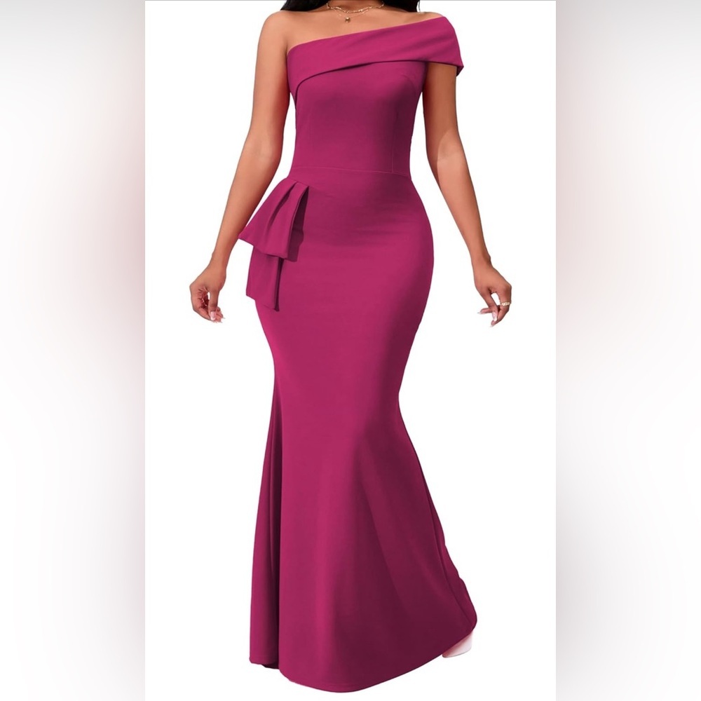 Elegant Mermaid Dresses Sexy Formal  Floor Length Long Maxi Dress Evening Party